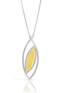 Marquis Fish Eye Pendant