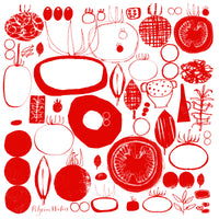 Tomatoes tea towel