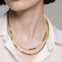 Seed Pearls & Hematite Necklace