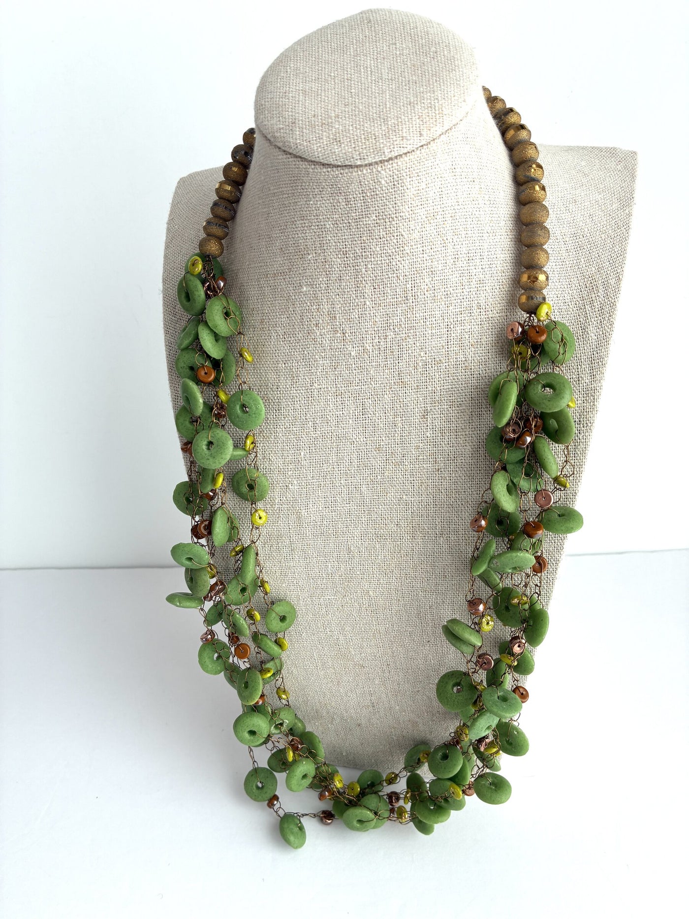Spring Green Necklace
