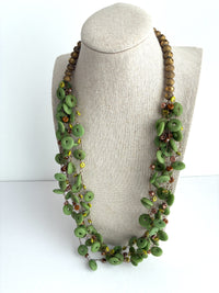 Spring Green Necklace