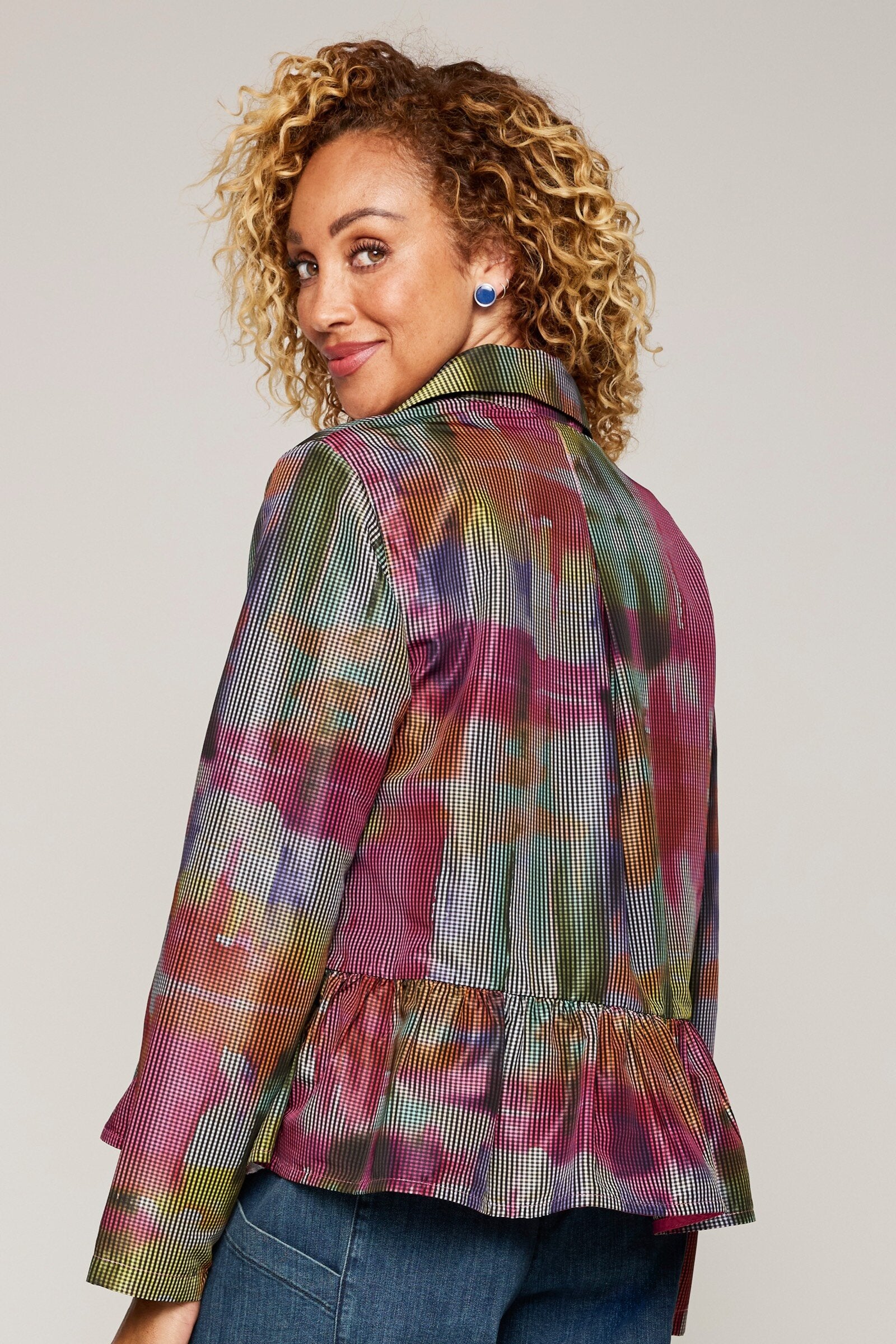 Solandra Peplum Jacket
