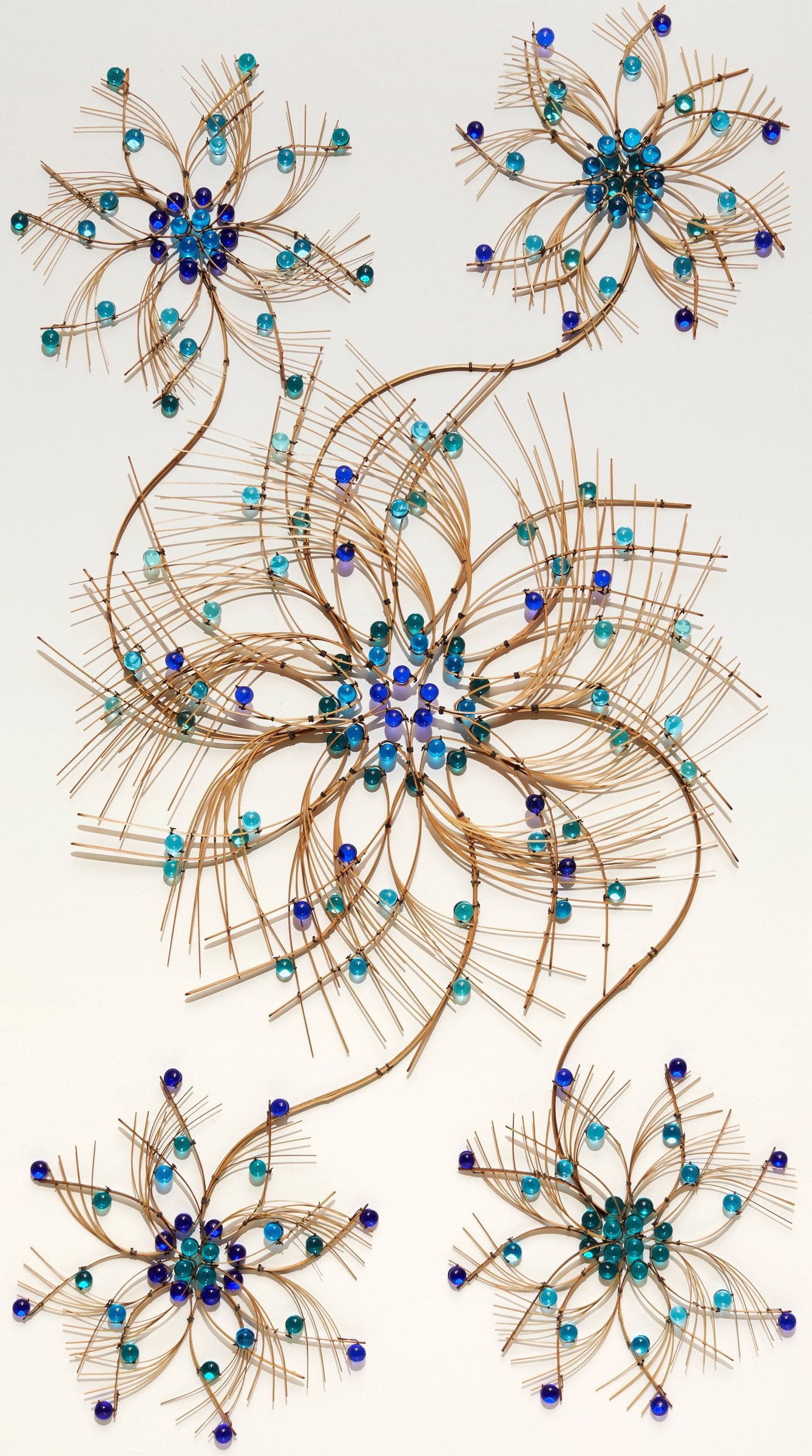Flowers in Blue
