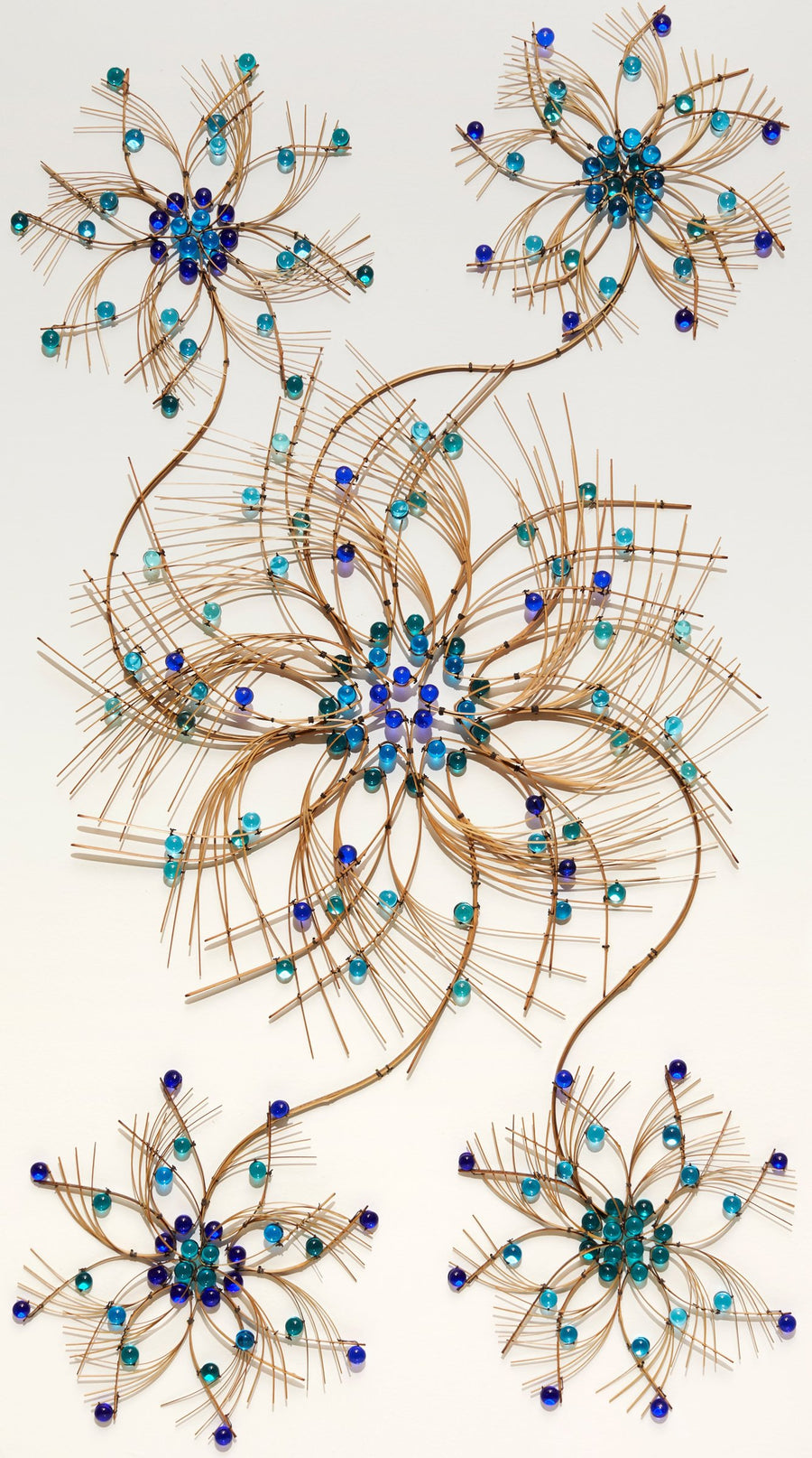 Flowers in Blue