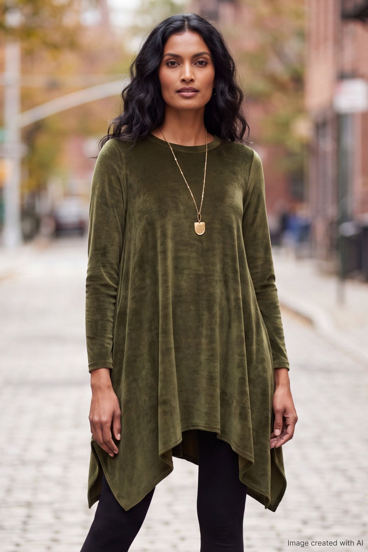 Velour Clara Dress