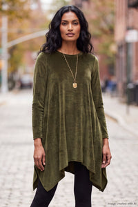 Velour Clara Dress