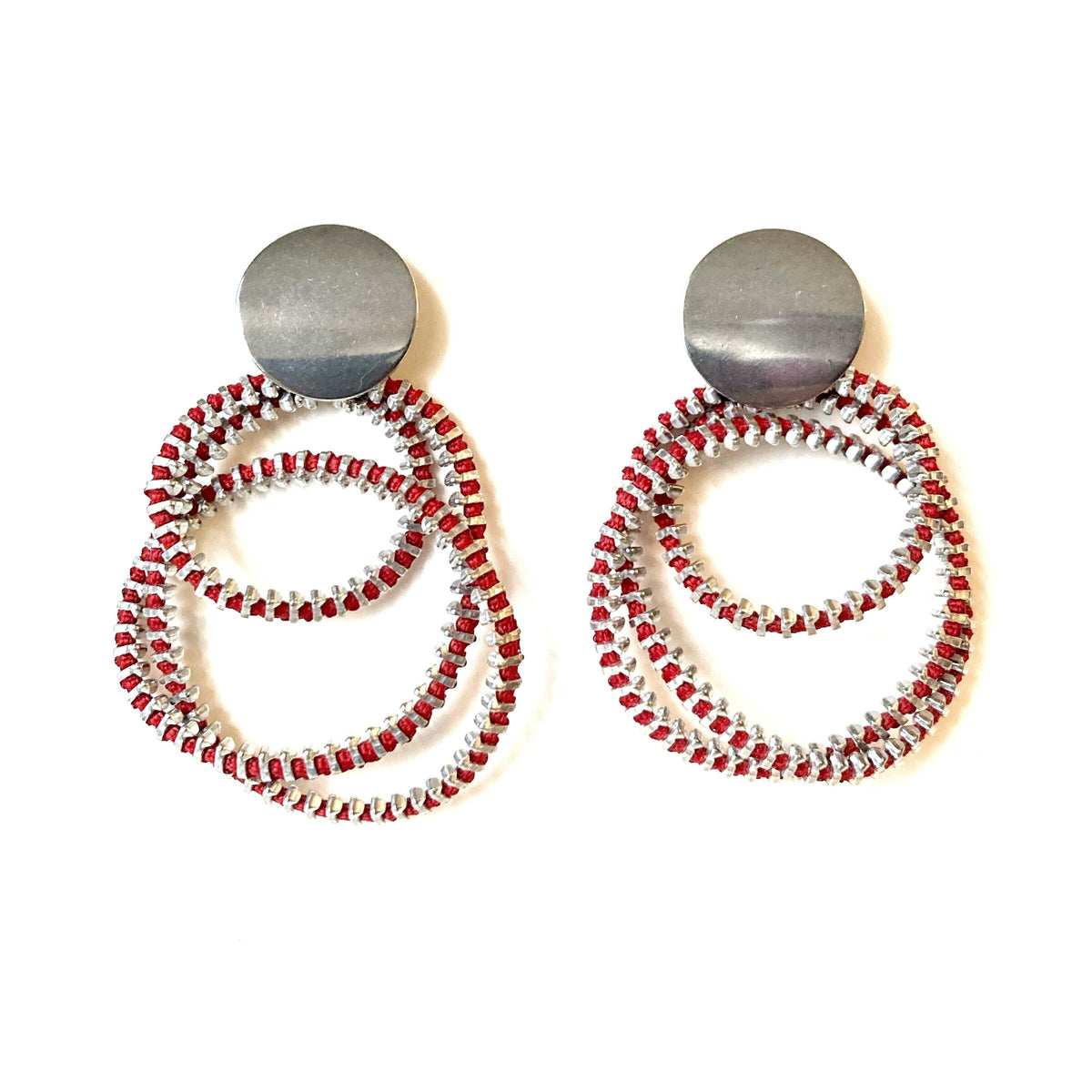 Circle Spiral Earrings
