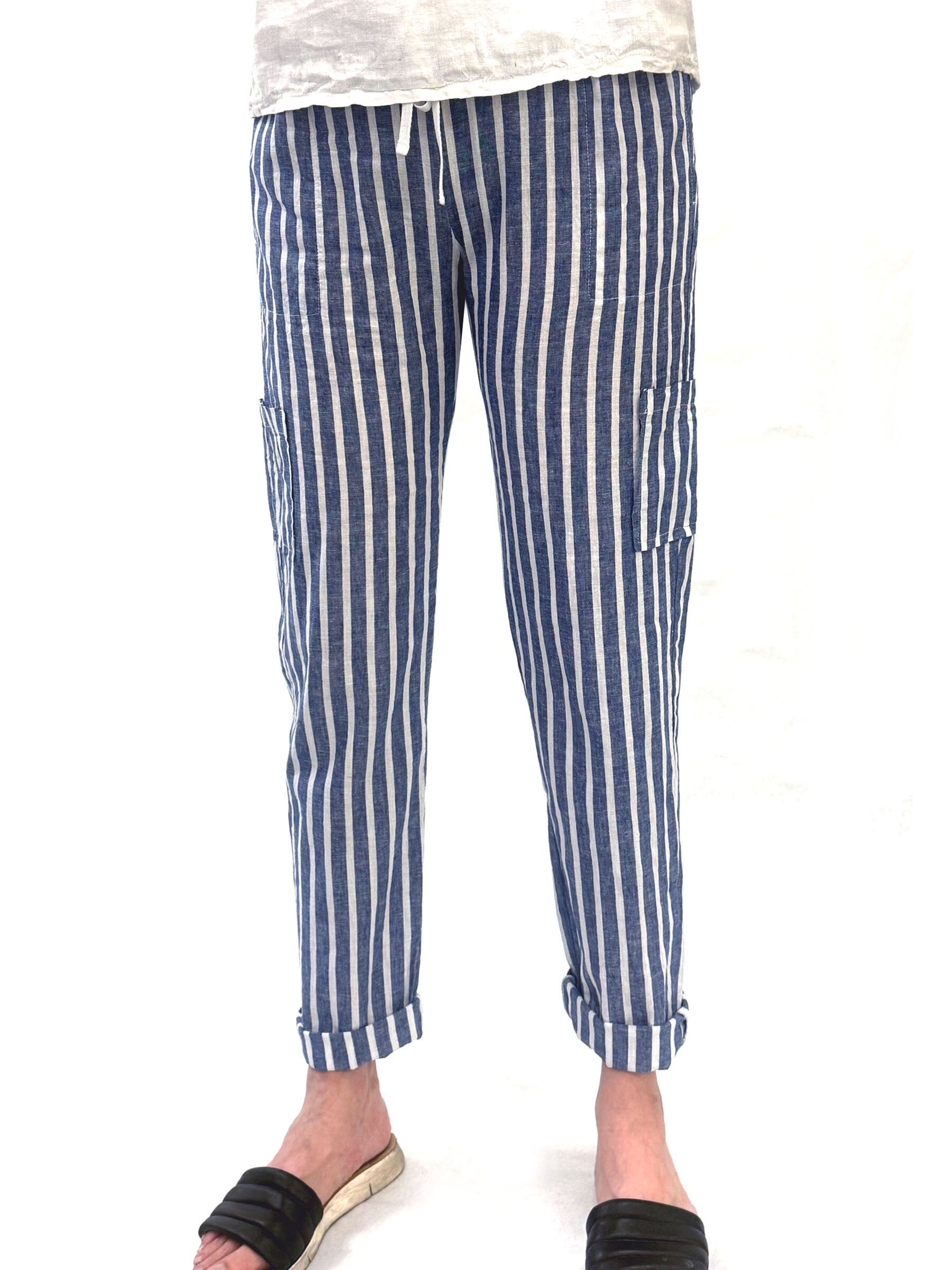 Striped Cargo Pant