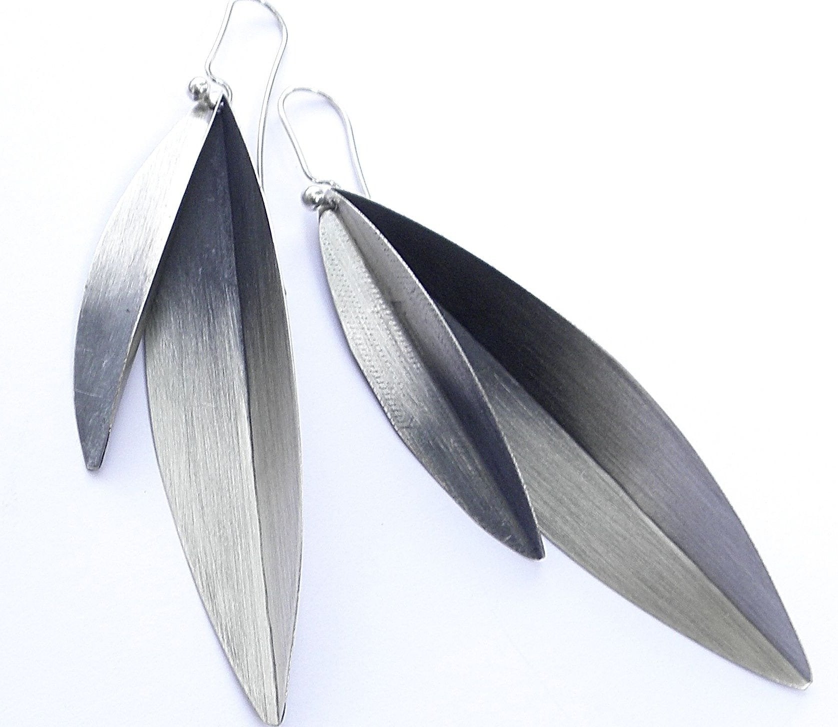 Double Feather Earrings