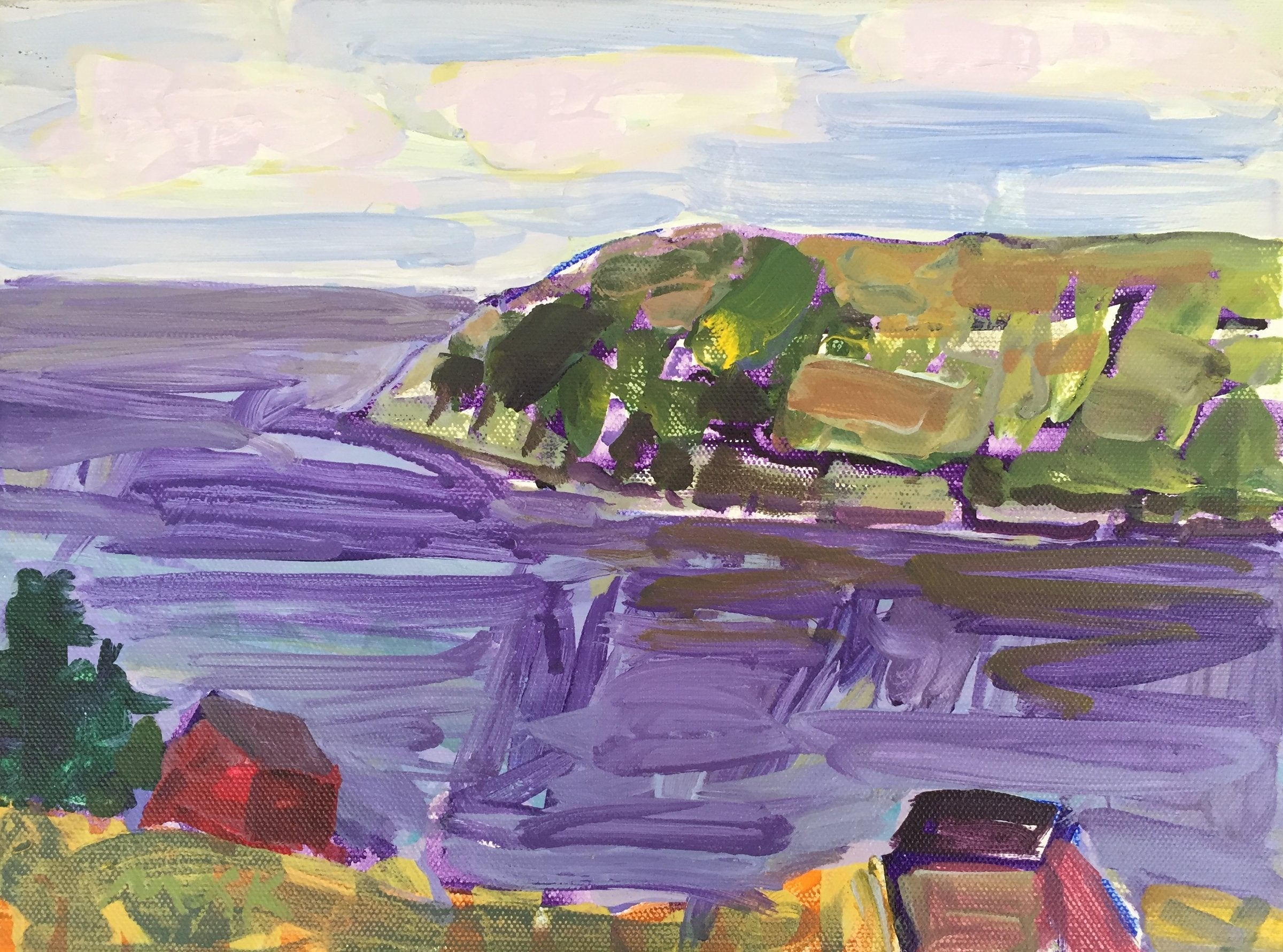 Harbor Off of Monhegan Island
