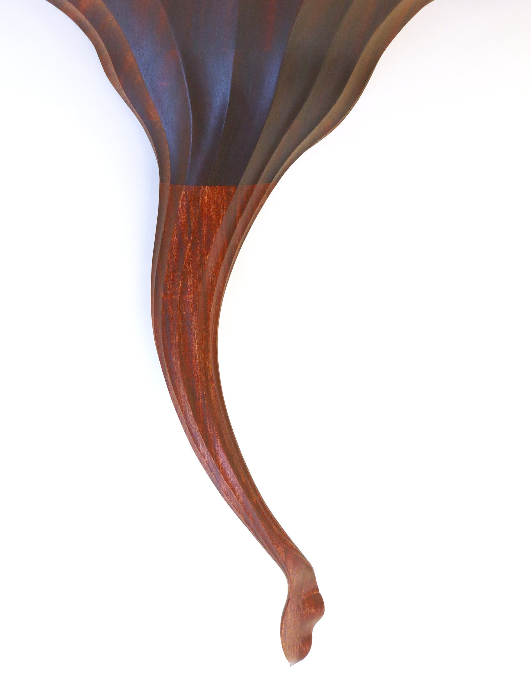 Sapele Flower Petal Shelf