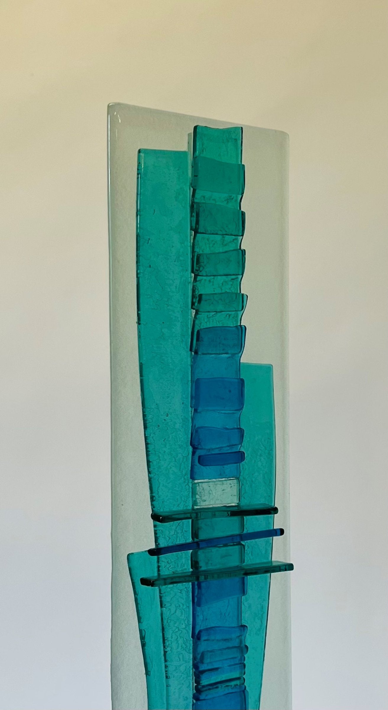 Aqua Mint Waterfall I