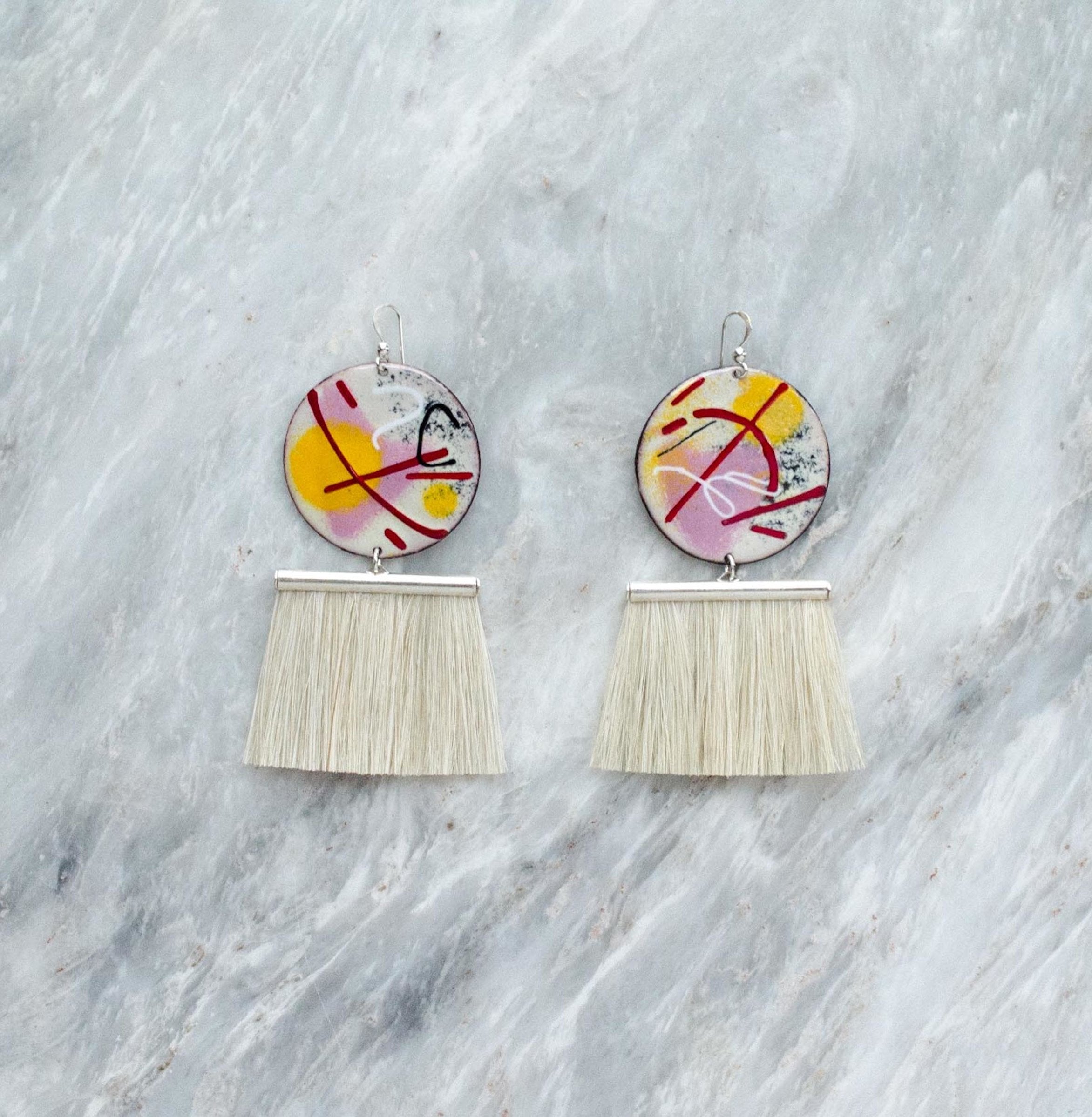 Abstract Enamel & Natural White