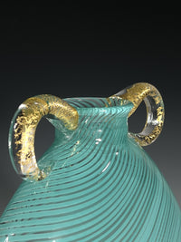 Turquoise Vertigo Vase