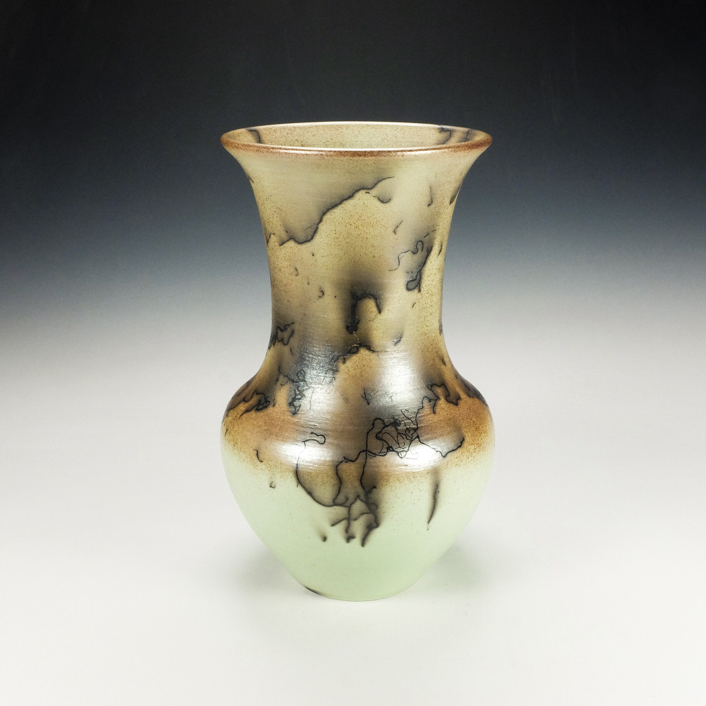 Horsehair Raku Vessel 10