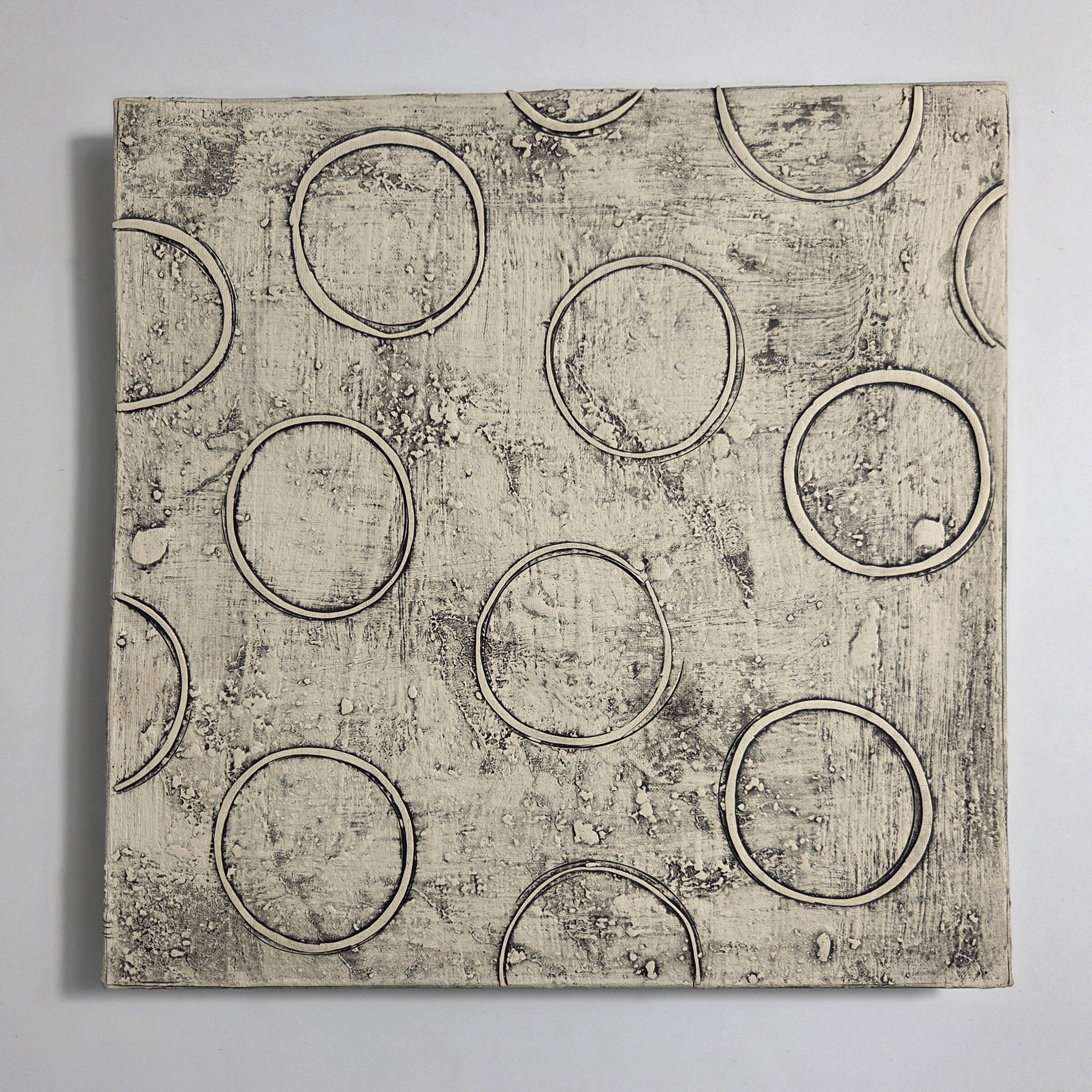 white circles