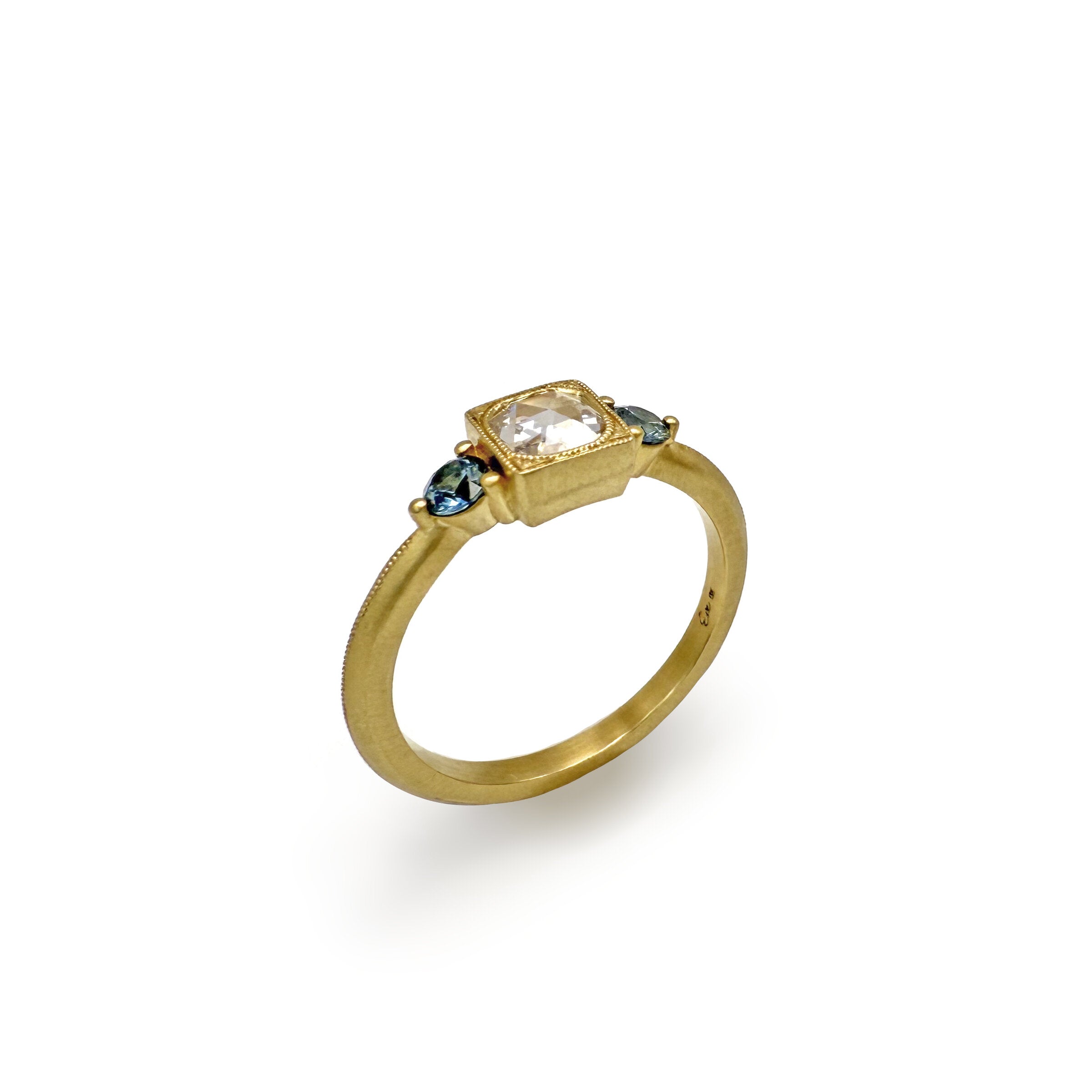 Kingsley Cushion-Shaped Diamond Ring