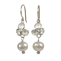 Pearl Acacia Cluster Drops