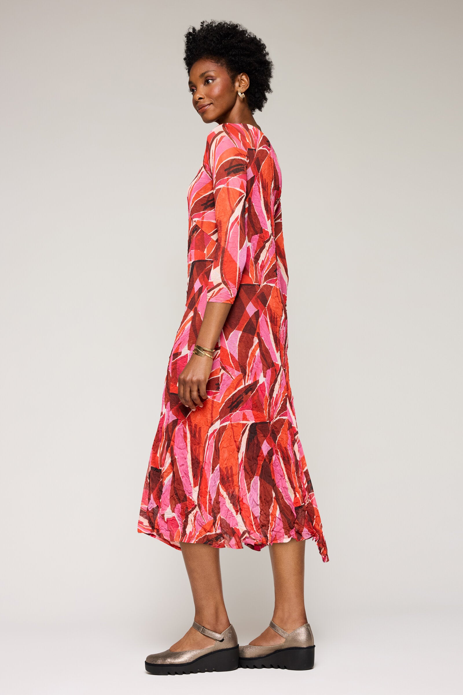 Crushed Mesh Laurel Dress