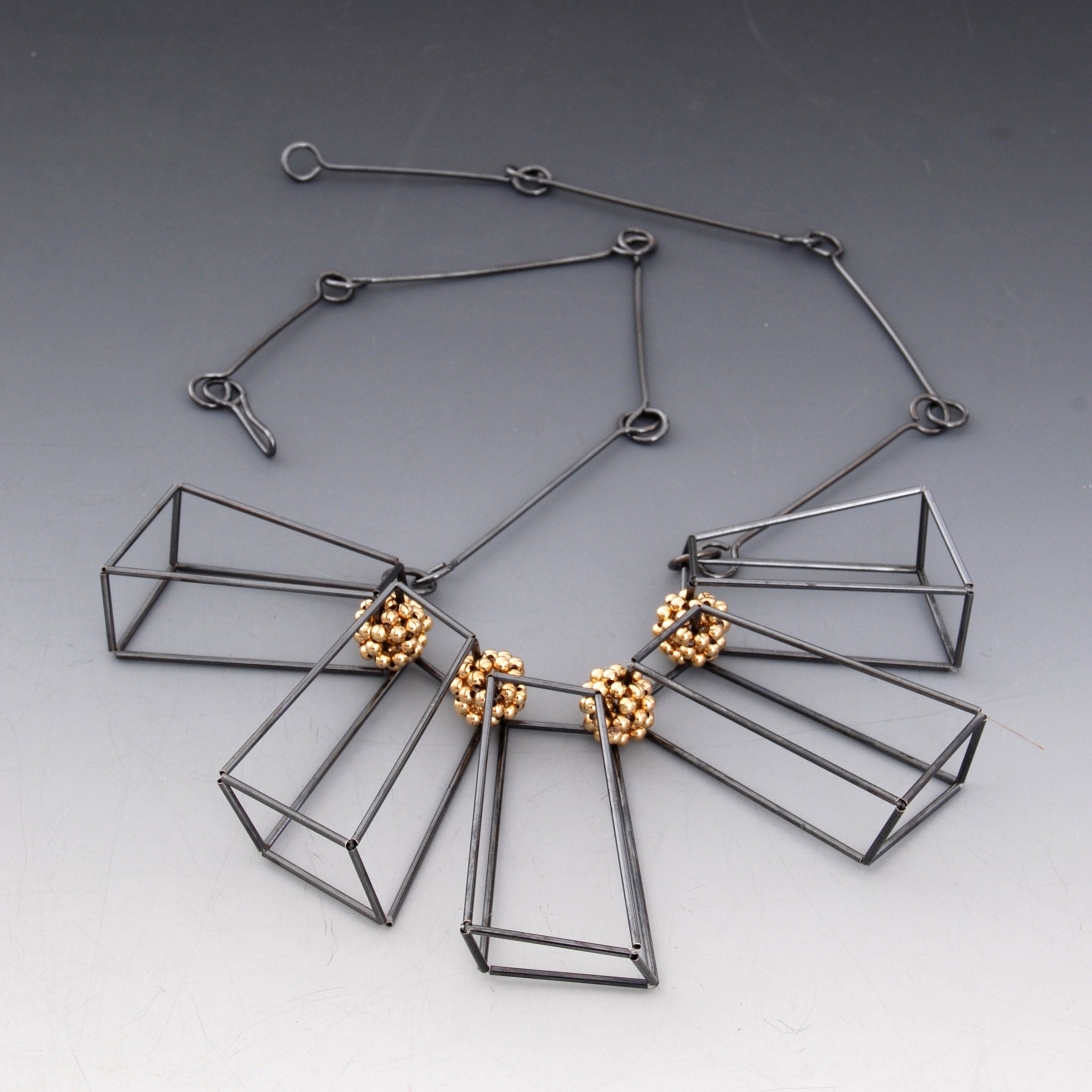 Prisms and Balls Necklace
