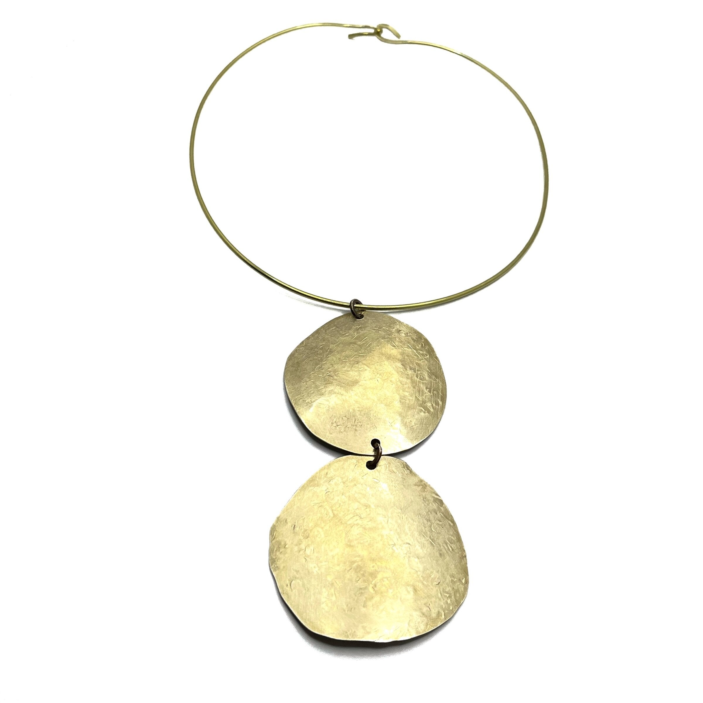 Double Disk Pendant