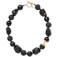 Lava Onyx Statement Necklace