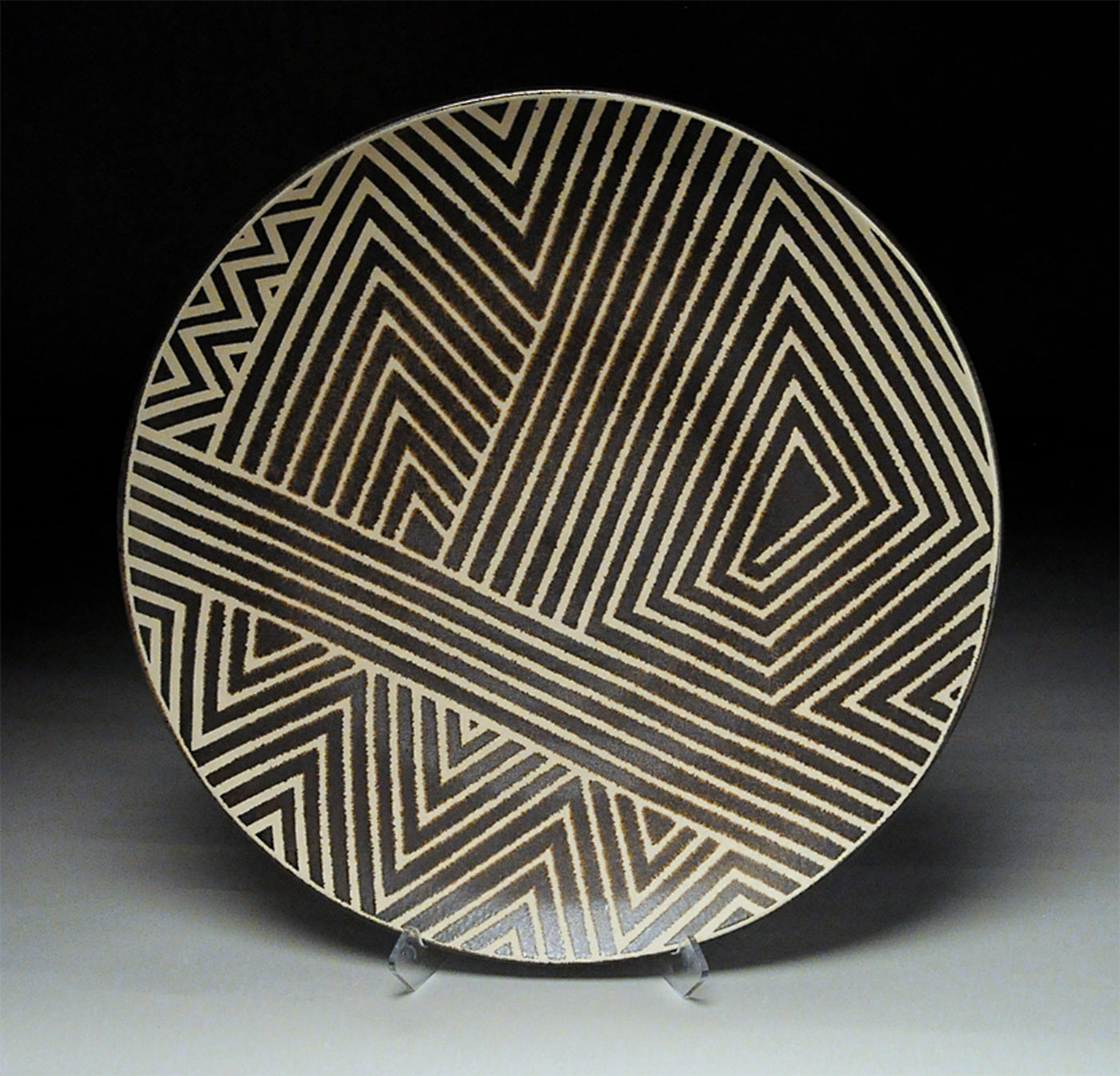 Striped Platter