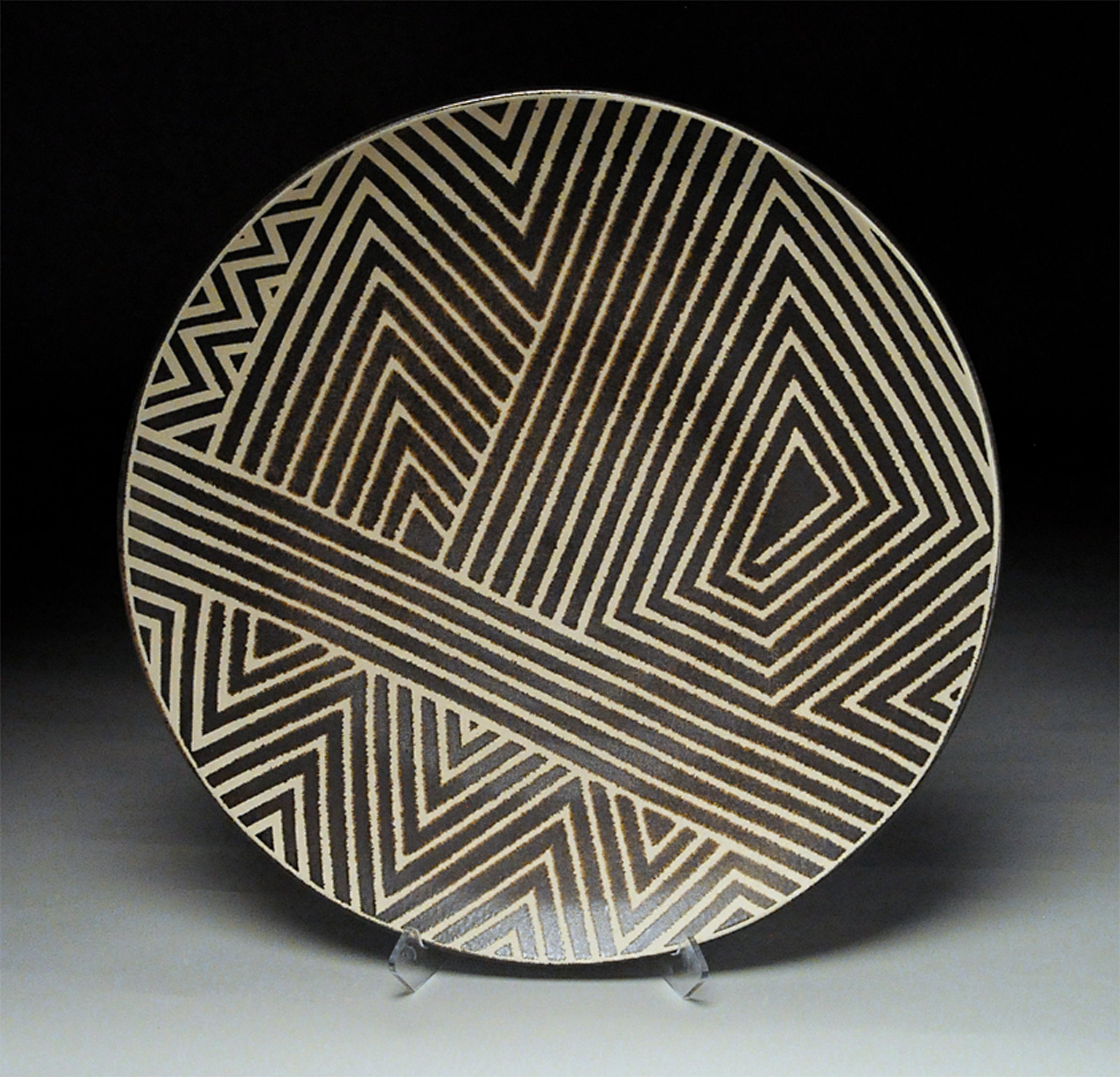Striped Platter