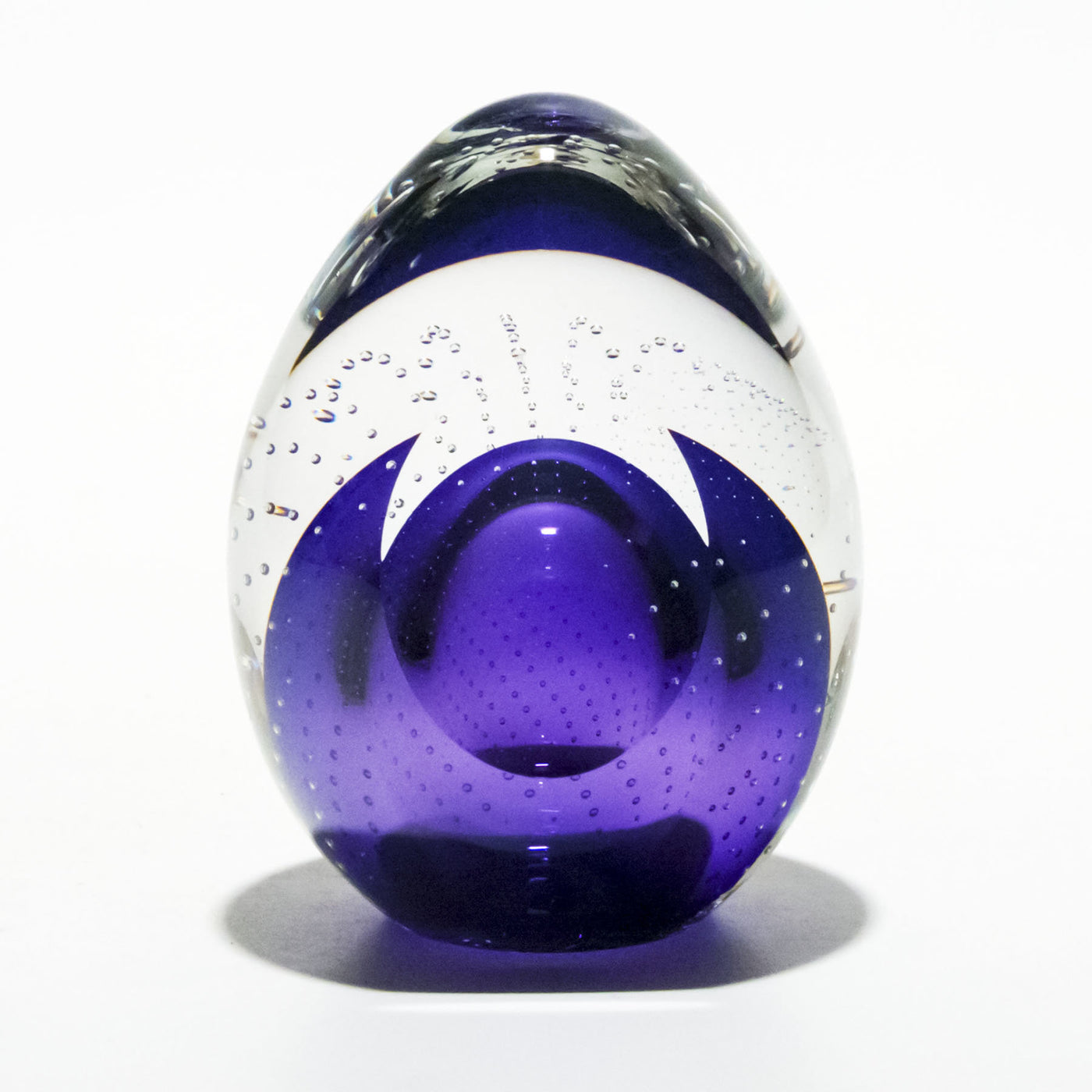 Bubble Paperweights with Facet