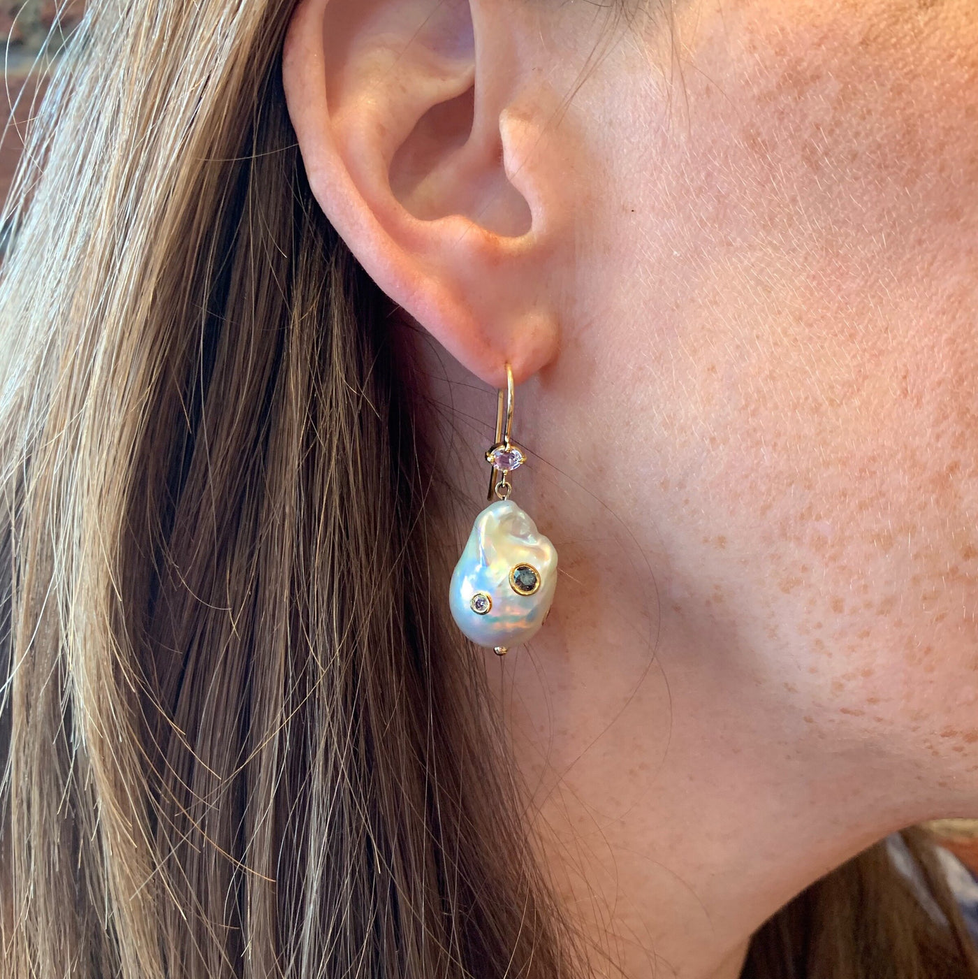 Petal Pearl Jackie Earrings