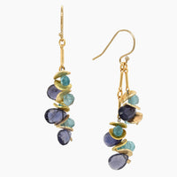 Signature Hydrangea Gold Earrings