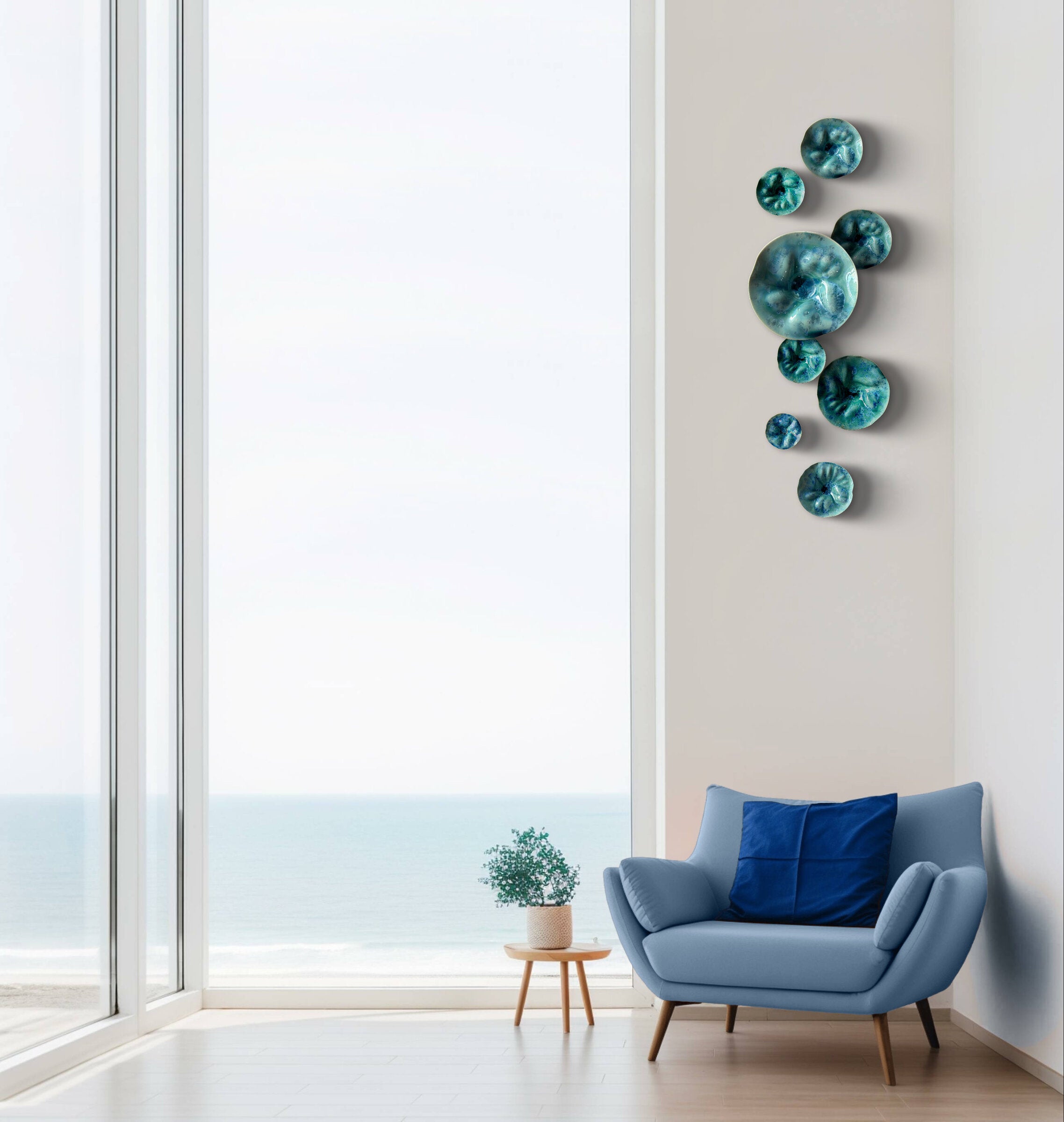 Laguna Series in Aqua Green