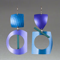 Royal Blue, Purple & Turquoise