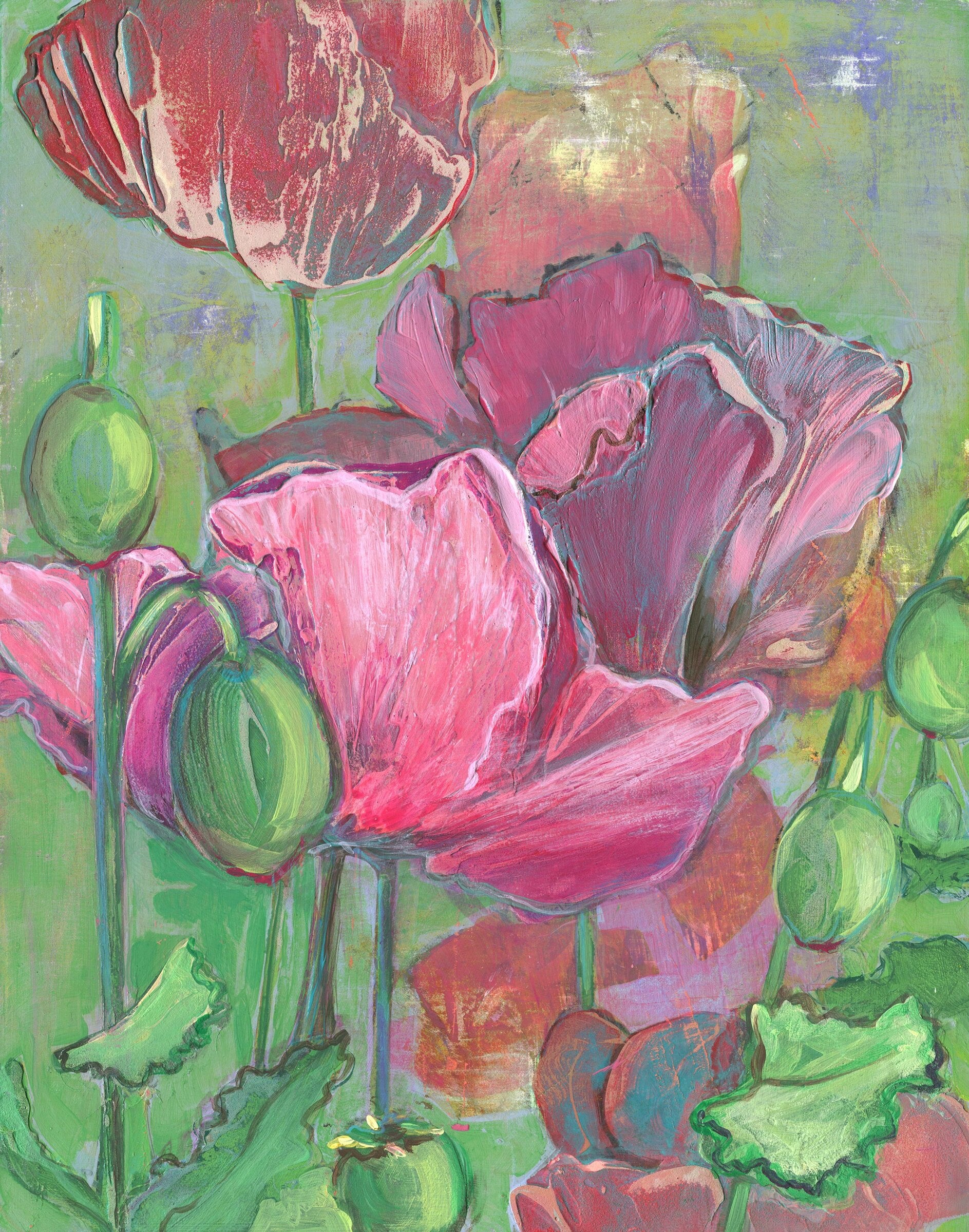 Poppy Dreams In Pink No. 5