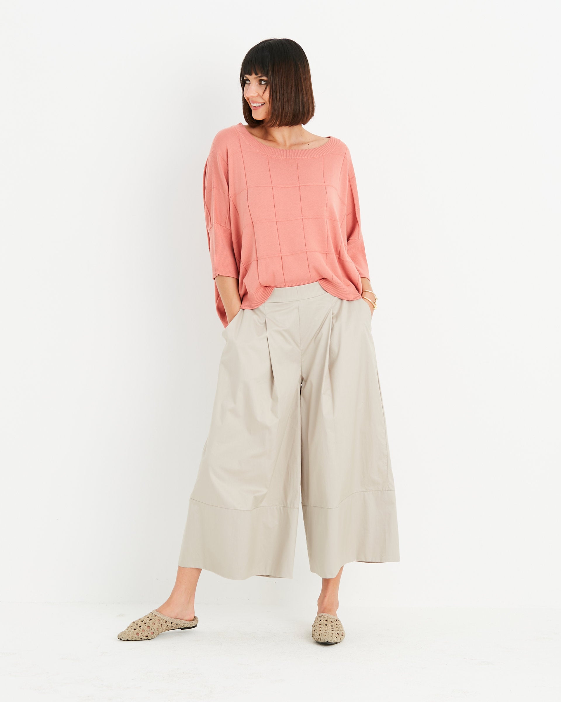Cotton Gaucho Pant