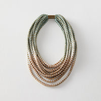 Rustic Multi Strand Necklace