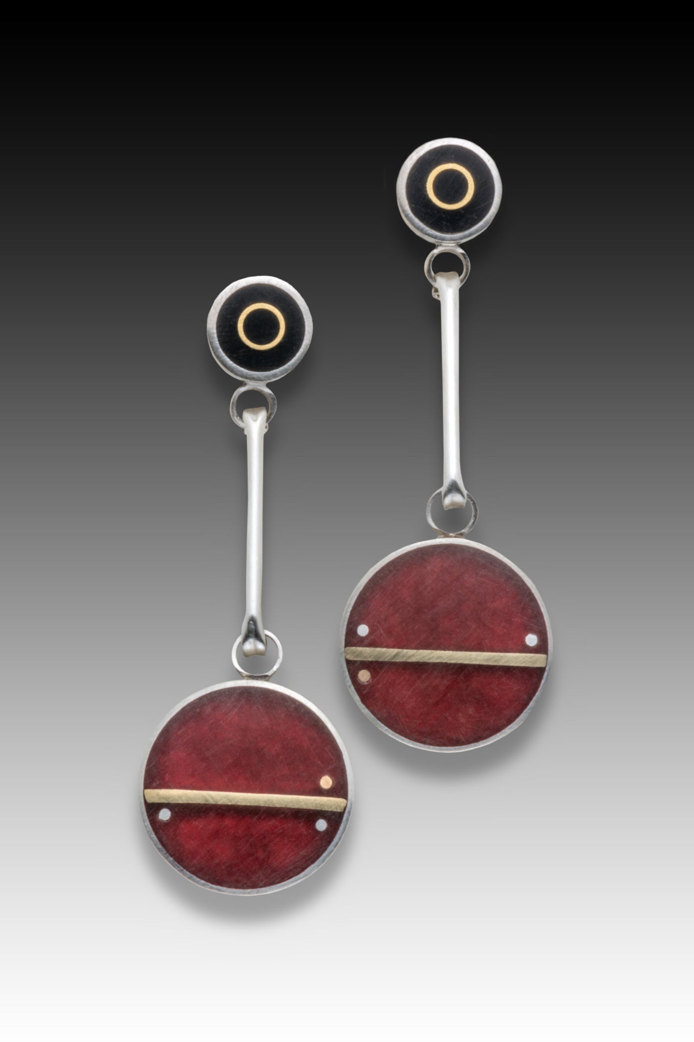 Two-Dot Earrings