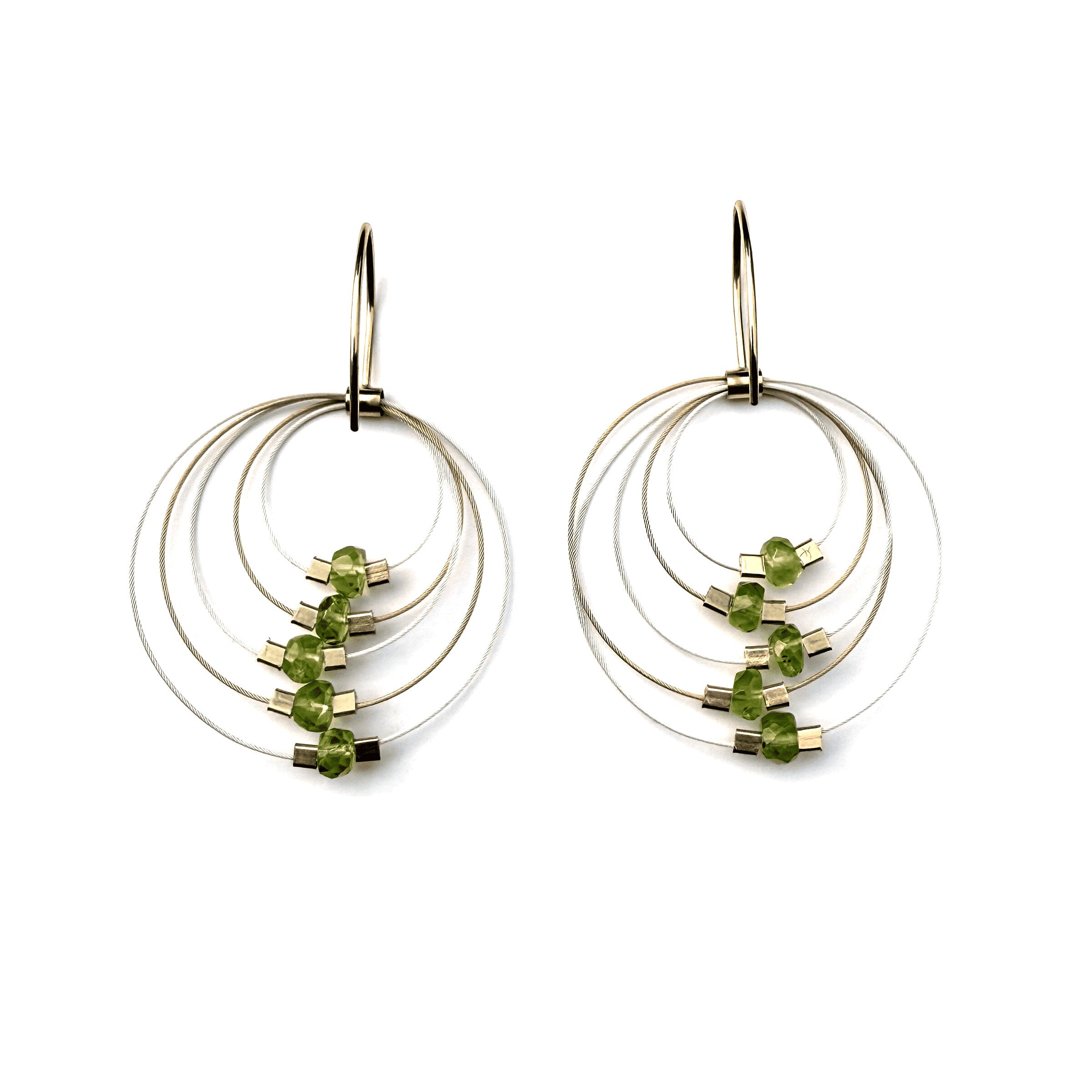 Peridot & Steel/Gold