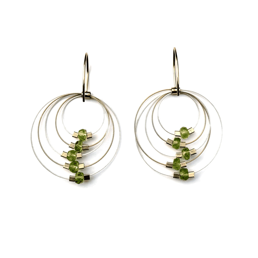 Peridot & Steel/Gold