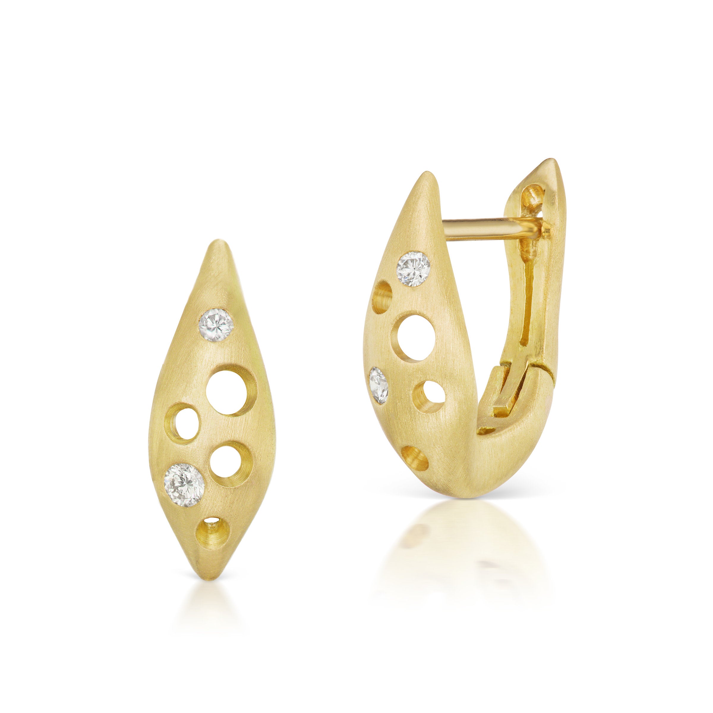 Marquita Oculus Huggie Earrings
