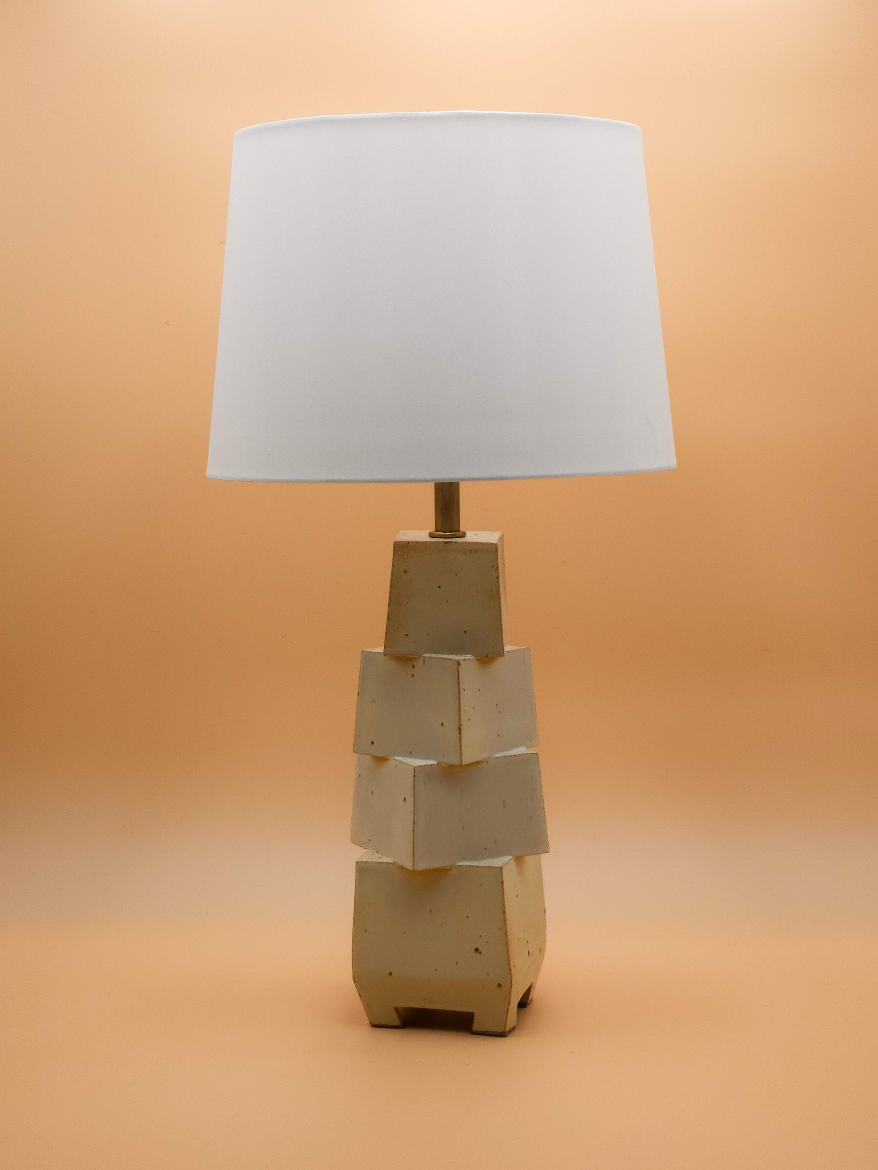 Boxes Stoneware Table Lamp