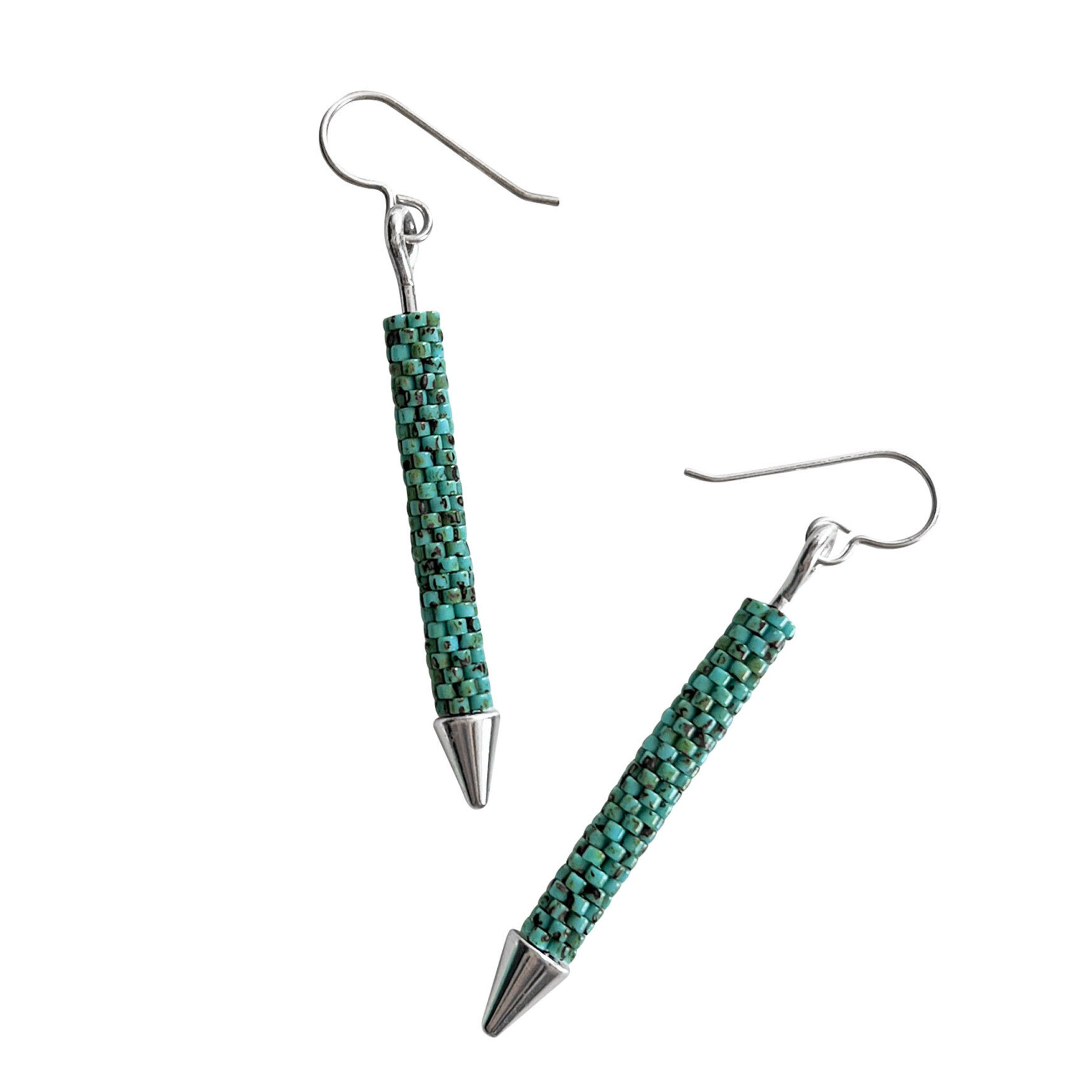 Turquoise Linear Earrings