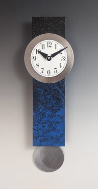 Narrow Moon Numbered Pendulum Clock