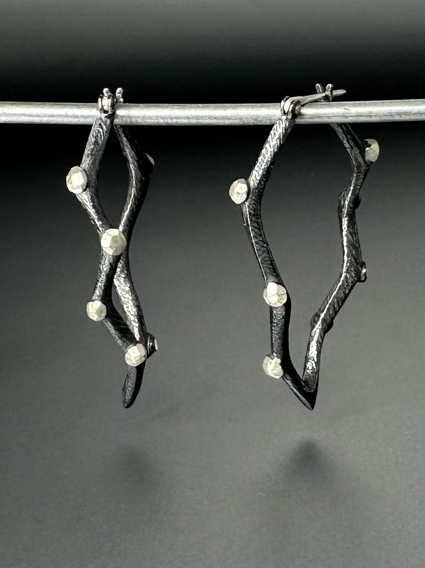 Zigzag Facet Earrings