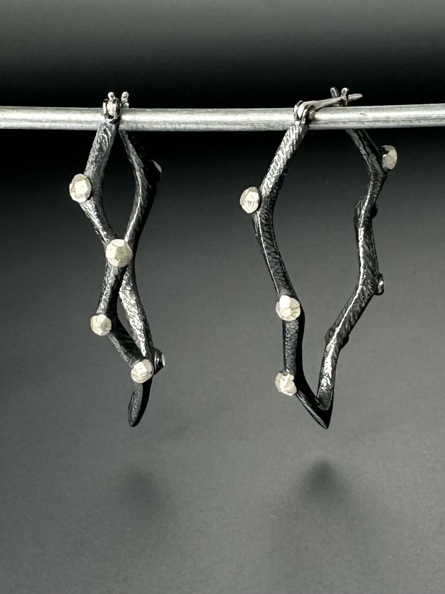 Zigzag Facet Earrings