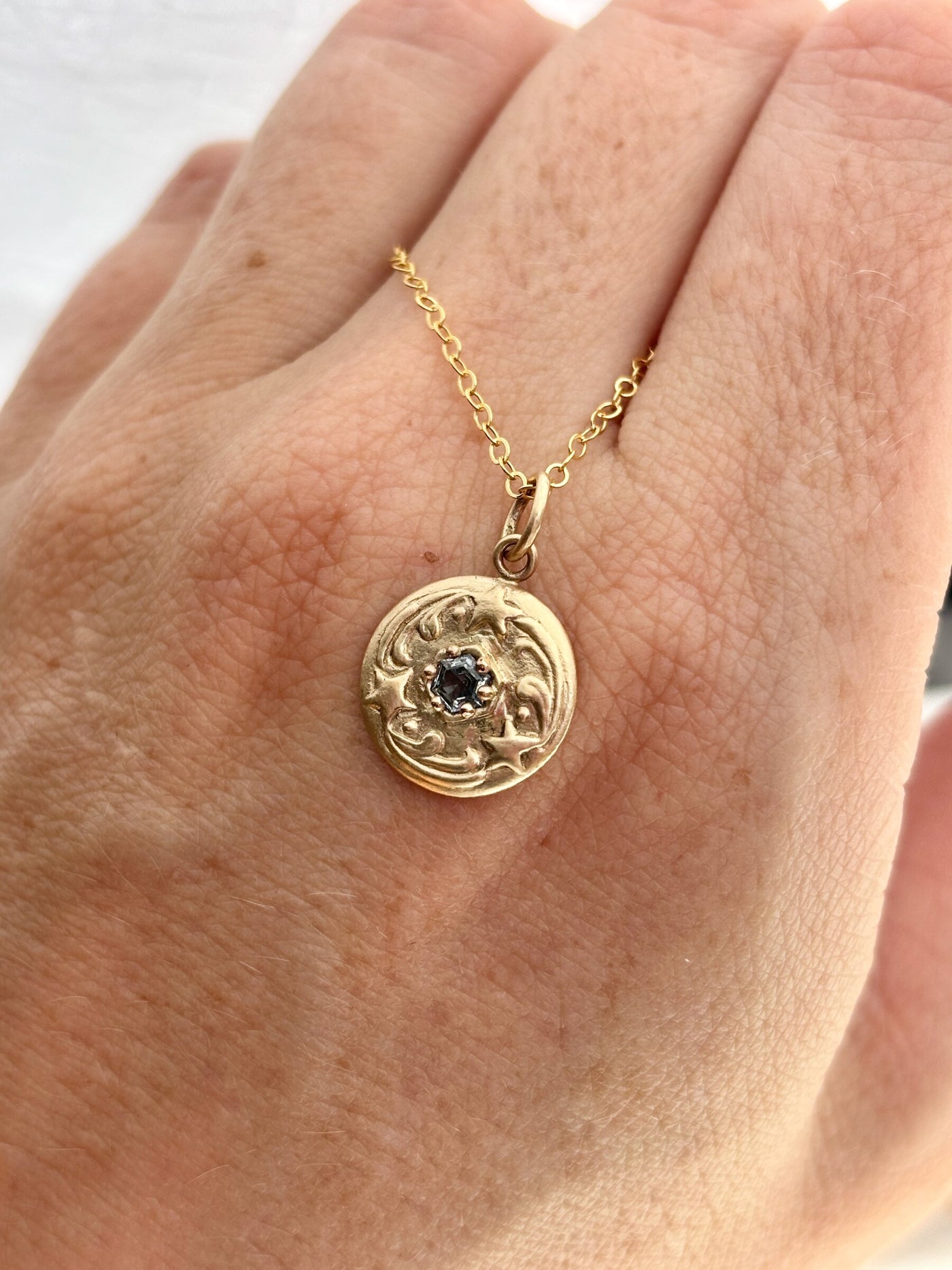 Stars Align Spinel Pendant
