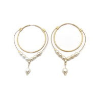 Waterdrop Hoop Earrings