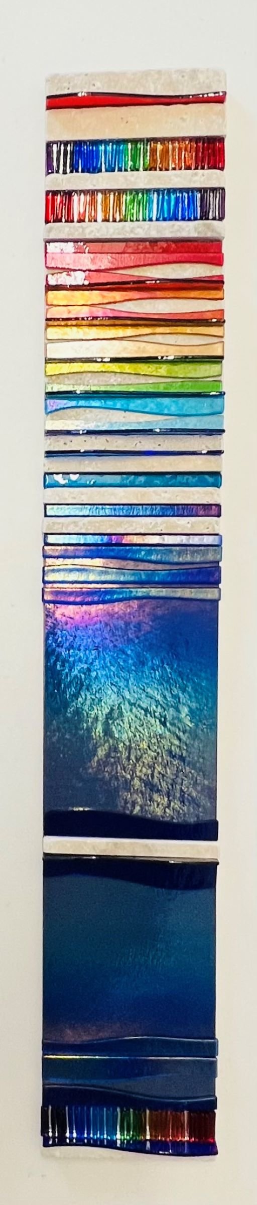 Mosaic Rainbow Blue