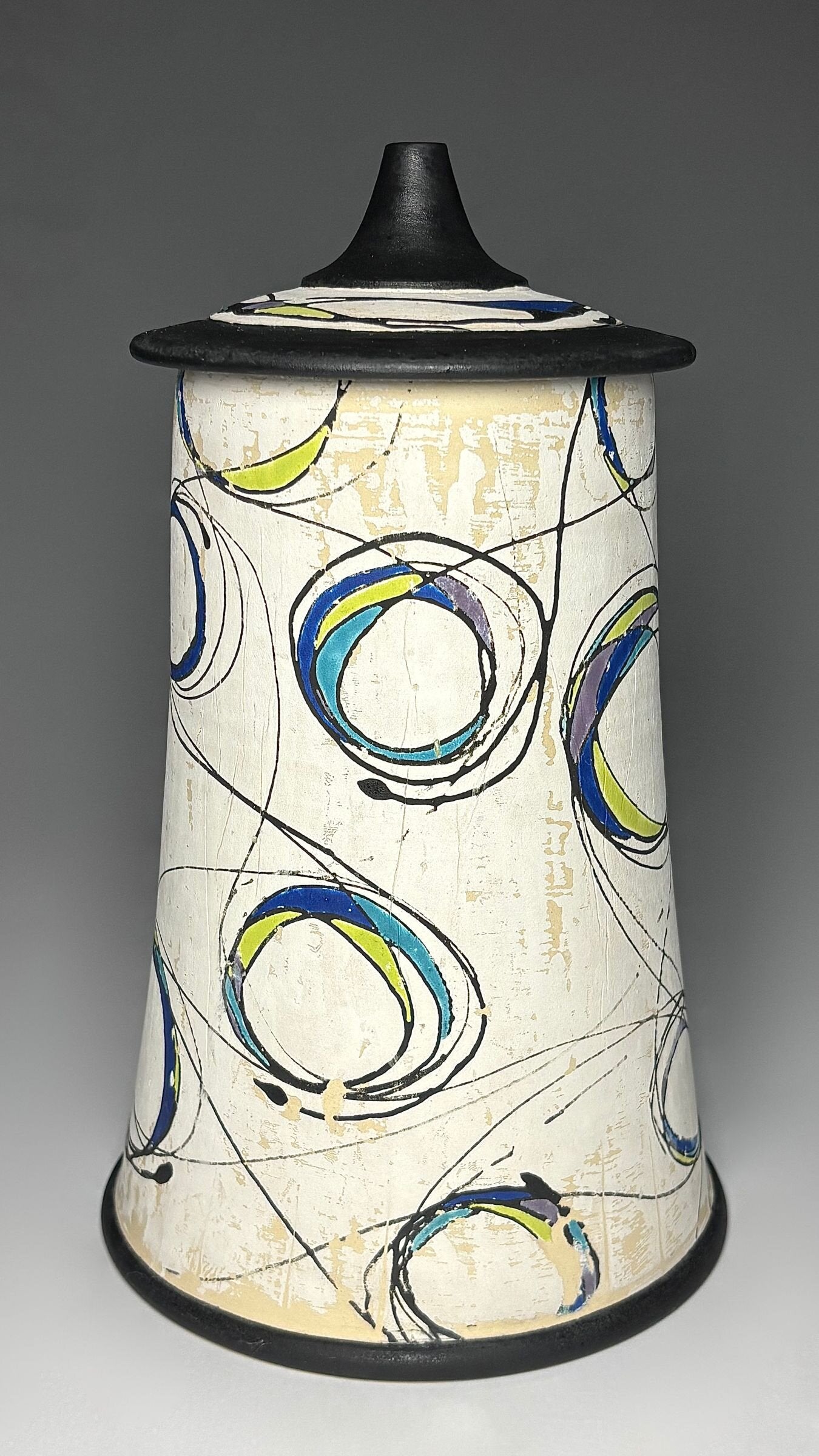 Neurographic Lidded Vessel