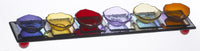 Steps Seder Tray in Iridized Plum